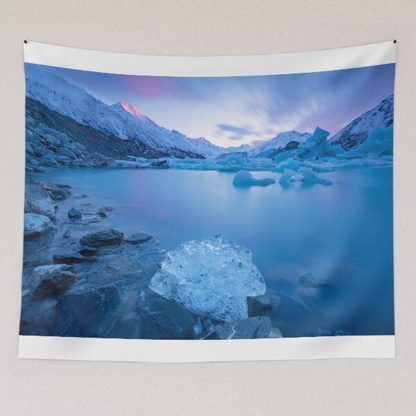 Artikelvorschau, Tasman Lake Neuseeland | Die Eisrose entworfen und verkauft von Adrian Alford Photography.