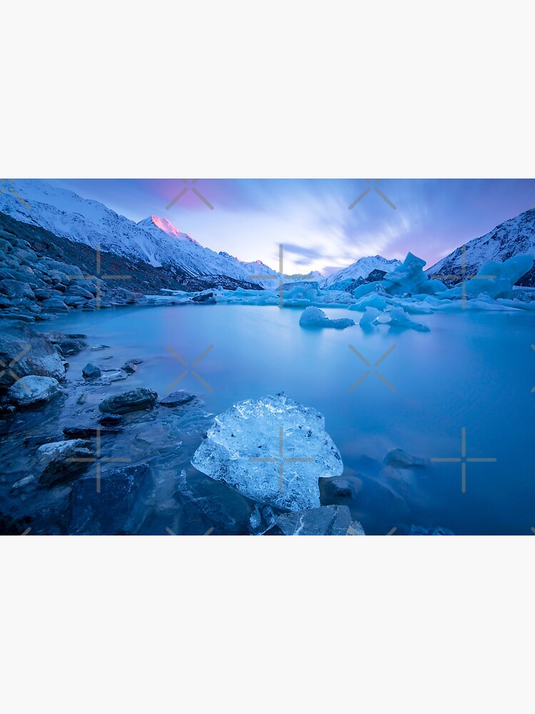 Thumbnail 3 of 3, Photographic Print, Tasman Lake New Zealand | The Ice Rose designed and sold by AdrianAlford.