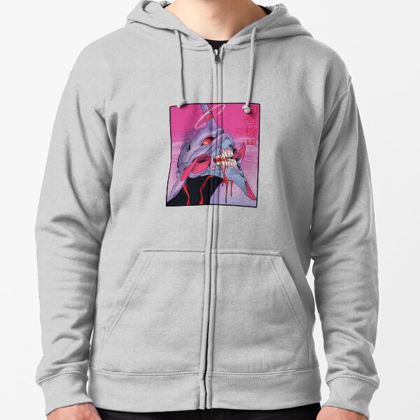 EVA - Neon Genesis Evangelion - 6.66 Zipped Hoodie