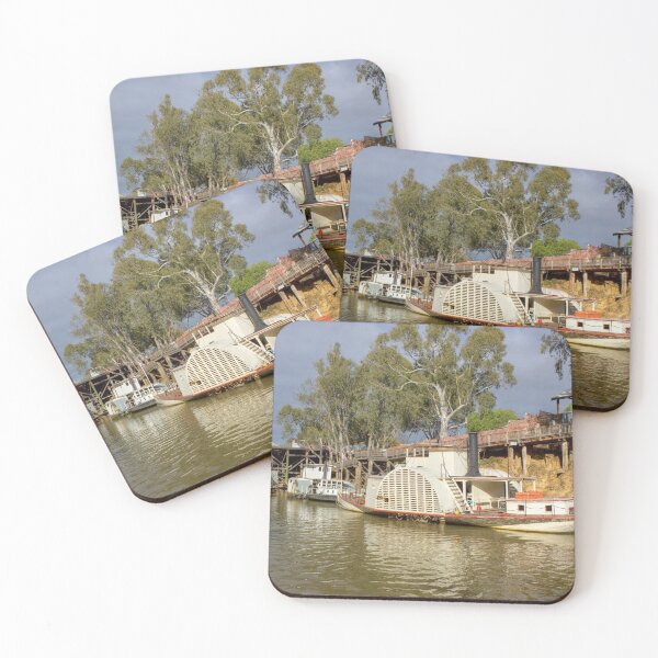 Item preview, Paddleboats on the Murray at Echuca, Victoria designed and sold by ChristineJayne.