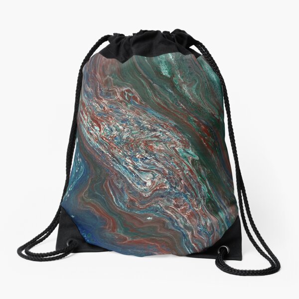 Stream of Consciousness Drawstring Bag