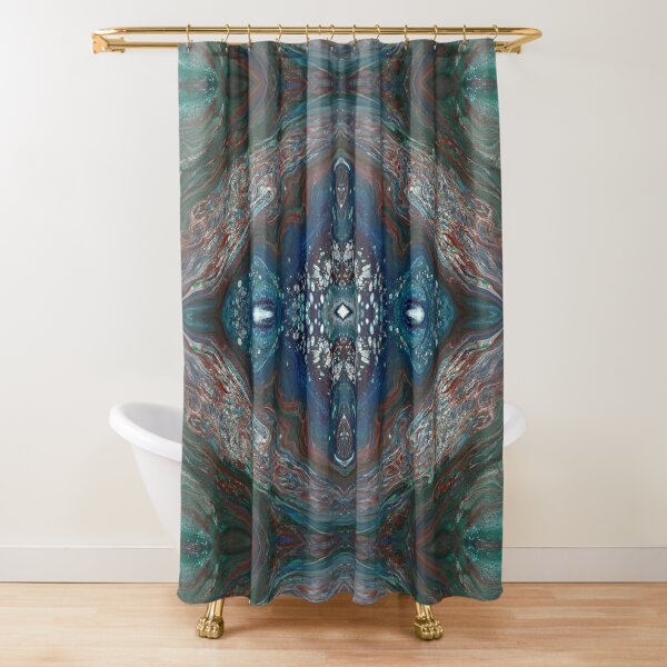 Stream of Consciousness Shower Curtain