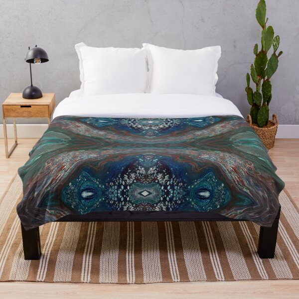 Stream of Consciousness Throw Blanket