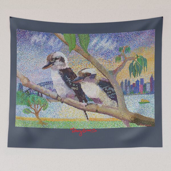 Item preview, Kookaburra's sitting in a Gum tree designed and sold by Toby Evans.
