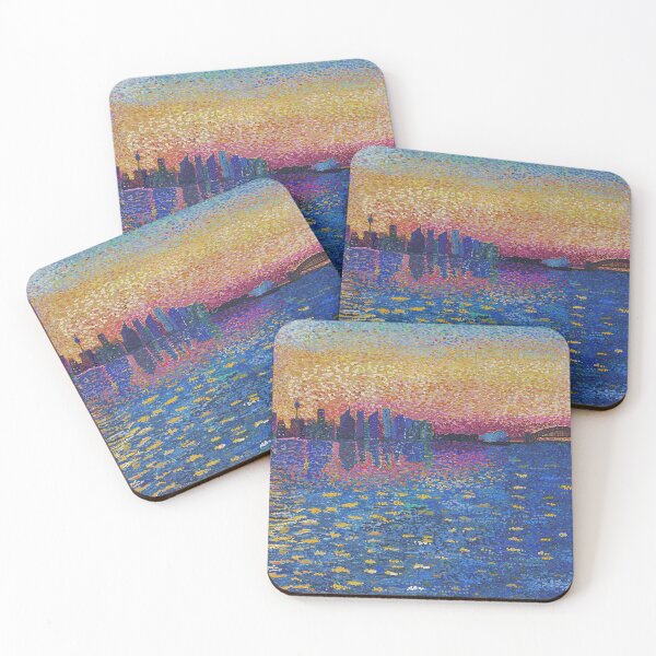 Item preview, Sunset on Sydney Harbour 2019 update designed and sold by Toby Evans.