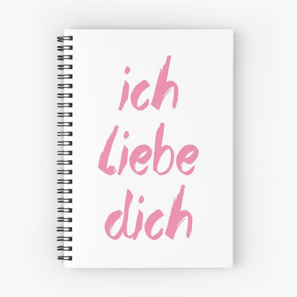 Item preview, I love you in German designed and sold by Biddy Dev.
