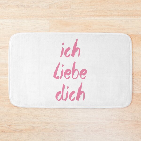 Item preview, I love you in German designed and sold by Biddy Dev.