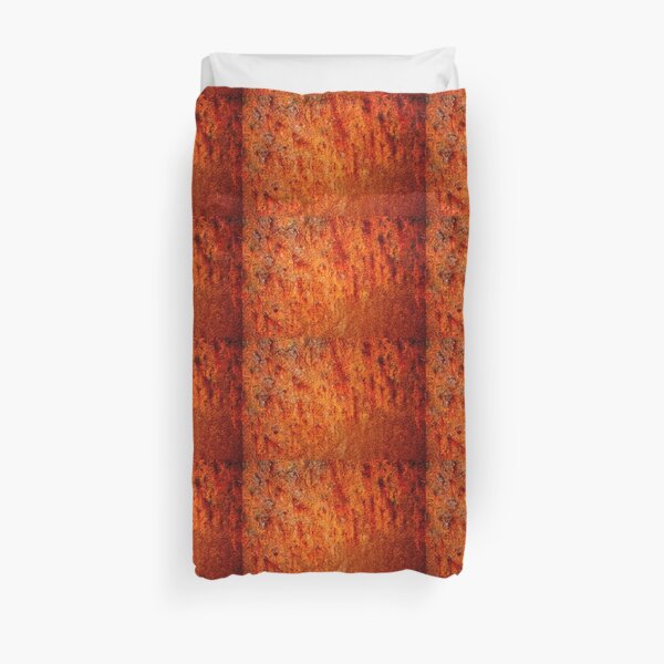 Burnt orange Duvet Cover