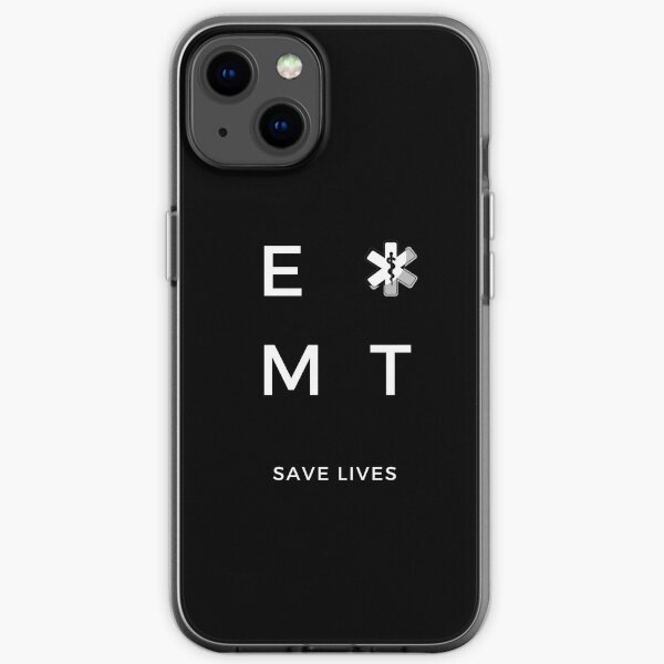 EMT - Save Lives iPhone Soft Case