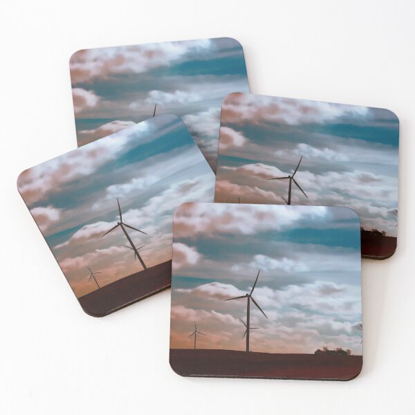 Artikelvorschau, Foto aus dem Land mit vielen Wolken und großen Windmühlen. entworfen und verkauft von With My Hands By K.