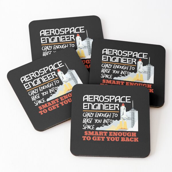Item preview, Aerospace Engineer Crazy Smart Enough Funny Engineering Gift designed and sold by Dressed For  Duty.