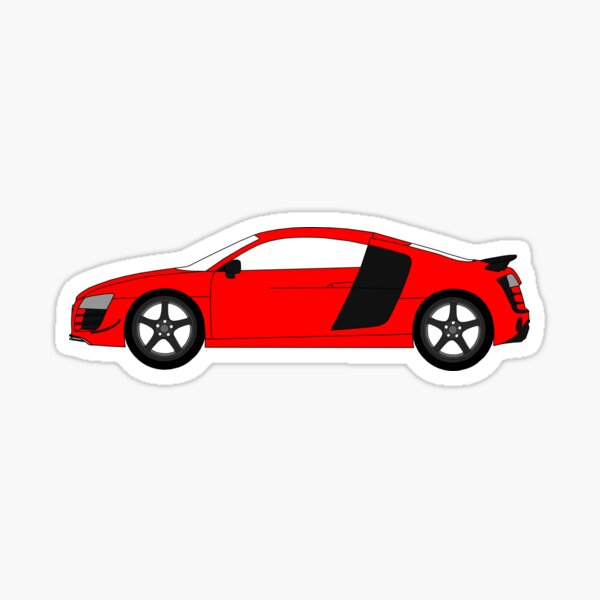 2015 Audi R8 Die-Cut Sticker