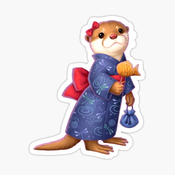 Item preview, Festival Otter designed and sold by Tami Wicinas.