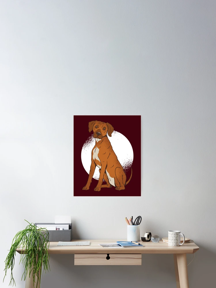 Thumbnail 2 von 3, Poster, Rhodesian Ridgeback designt und verkauft von DerSenat.