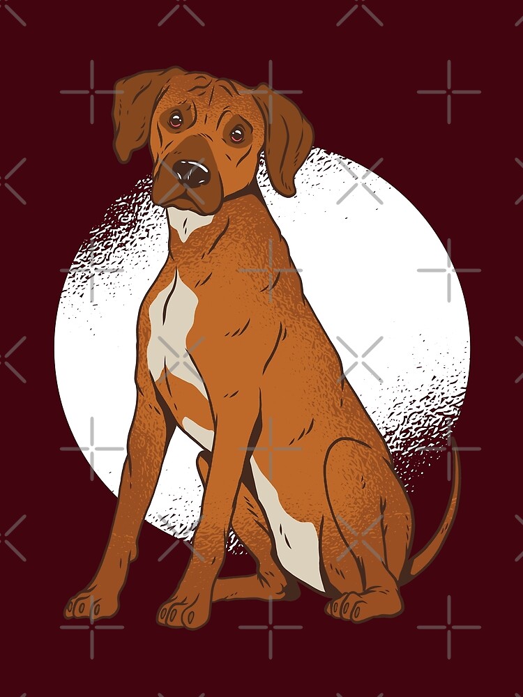 Thumbnail 3 of 3, Scarf, Rhodesian Ridgeback designed and sold by DerSenat.