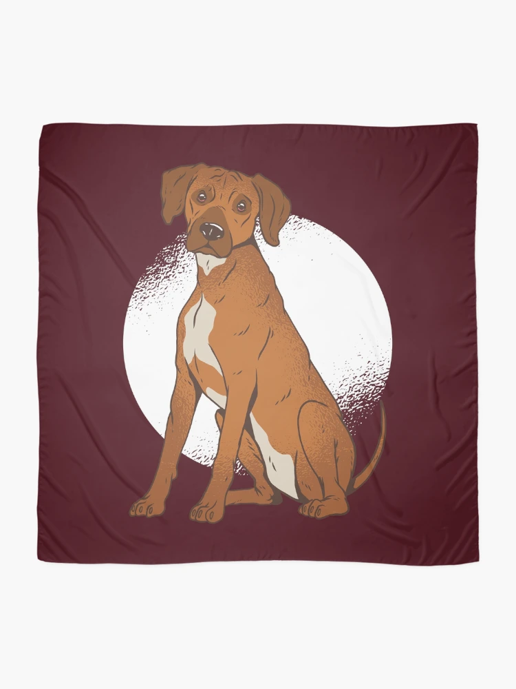 Thumbnail 2 of 3, Scarf, Rhodesian Ridgeback designed and sold by DerSenat.