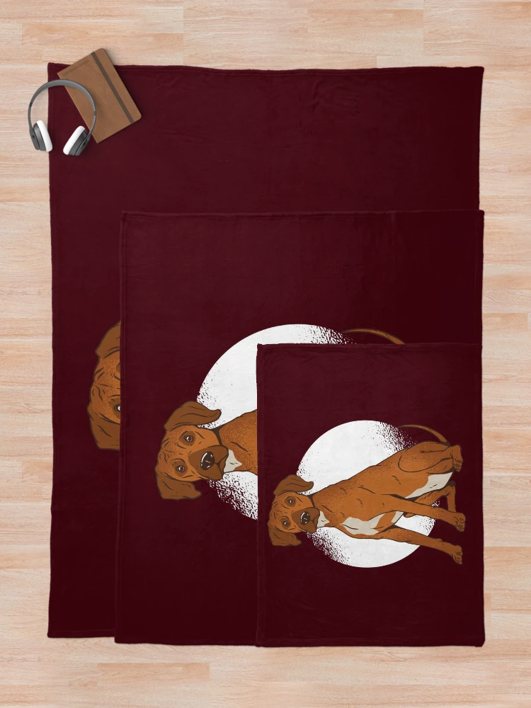 Thumbnail 5 of 6, Throw Blanket, Rhodesian Ridgeback designed and sold by DerSenat.