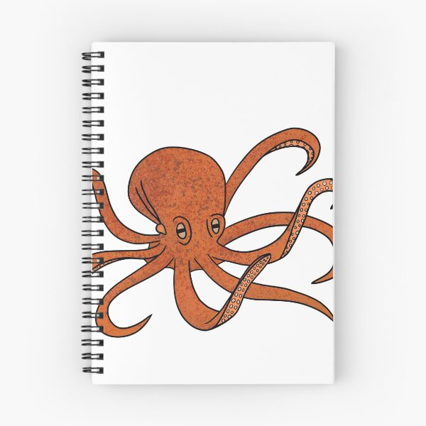 Item preview, Friendly cartoon octopus designed and sold by calenca.