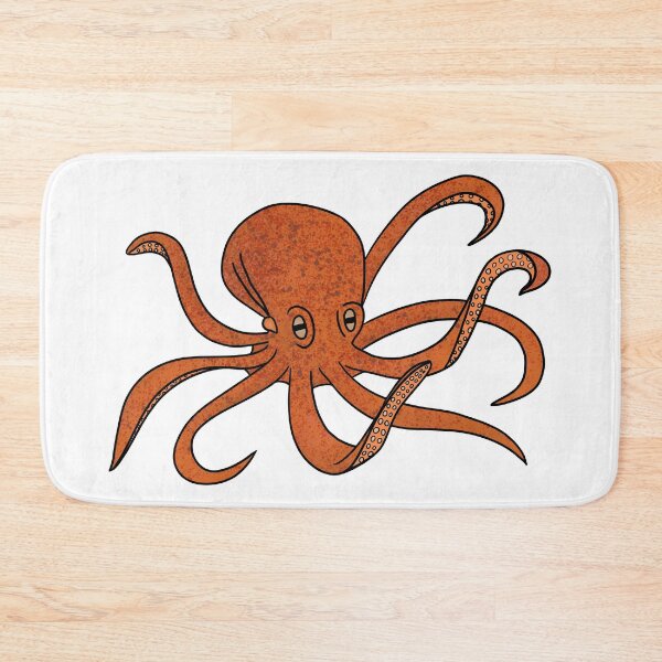 Item preview, Friendly cartoon octopus designed and sold by calenca.