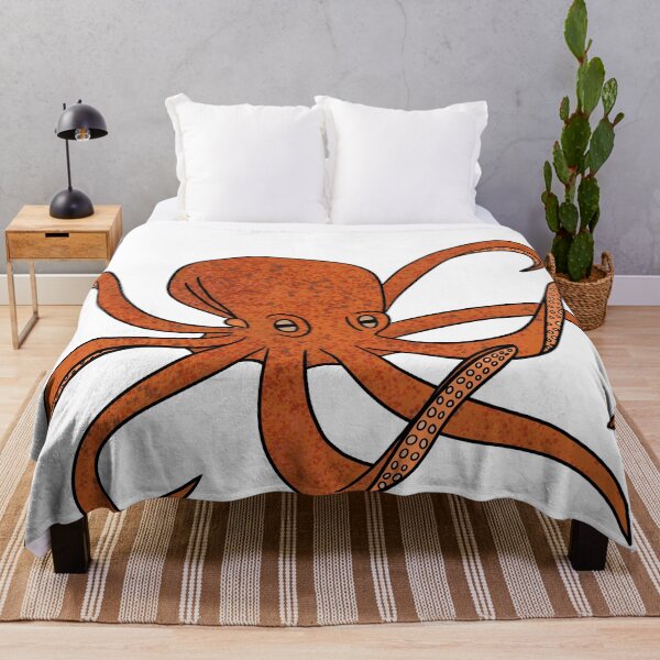 Item preview, Friendly cartoon octopus designed and sold by calenca.