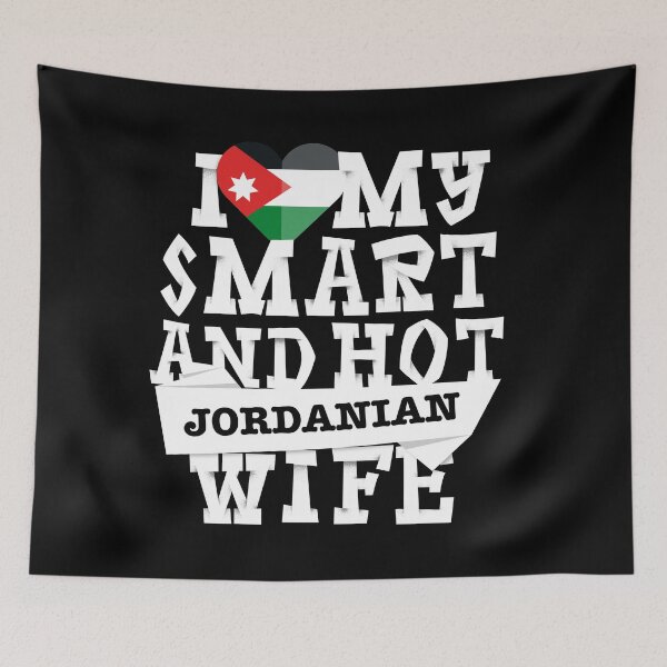 Item preview, I love my smart and hot Jordanian wife designed and sold by Urosek.