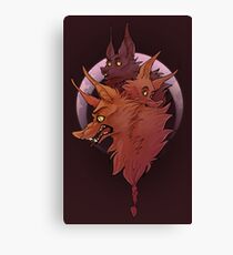 Werewolf Mash Canvas Print