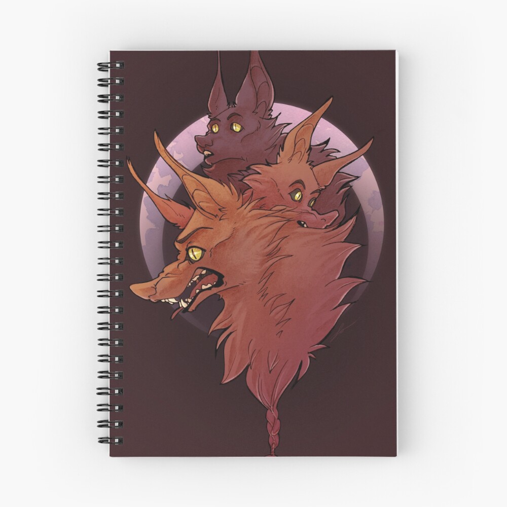 Item preview, Spiral Notebook designed and sold by Nuclearloop.