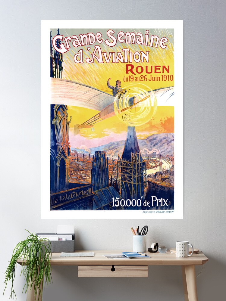 Póster for Sale con la obra «Cartel publicitario de 1910 Francia