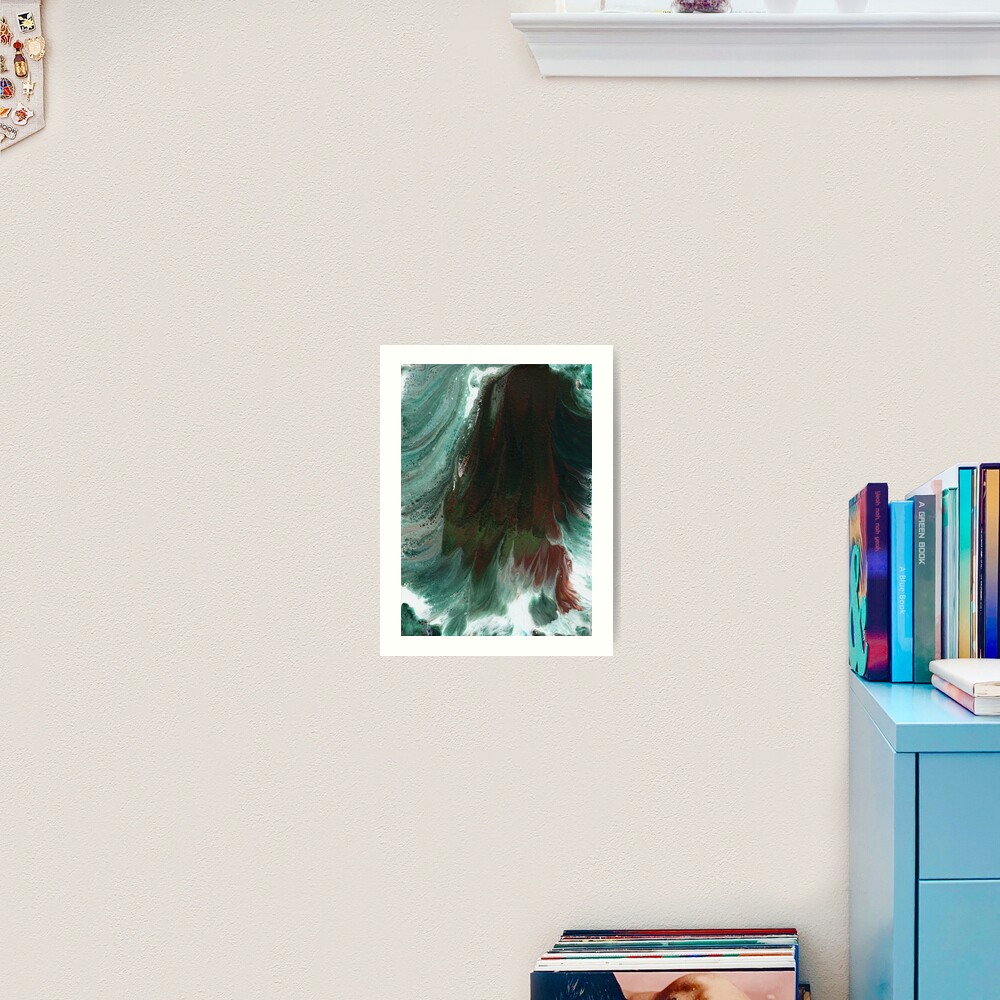 Surging Waves Art Print