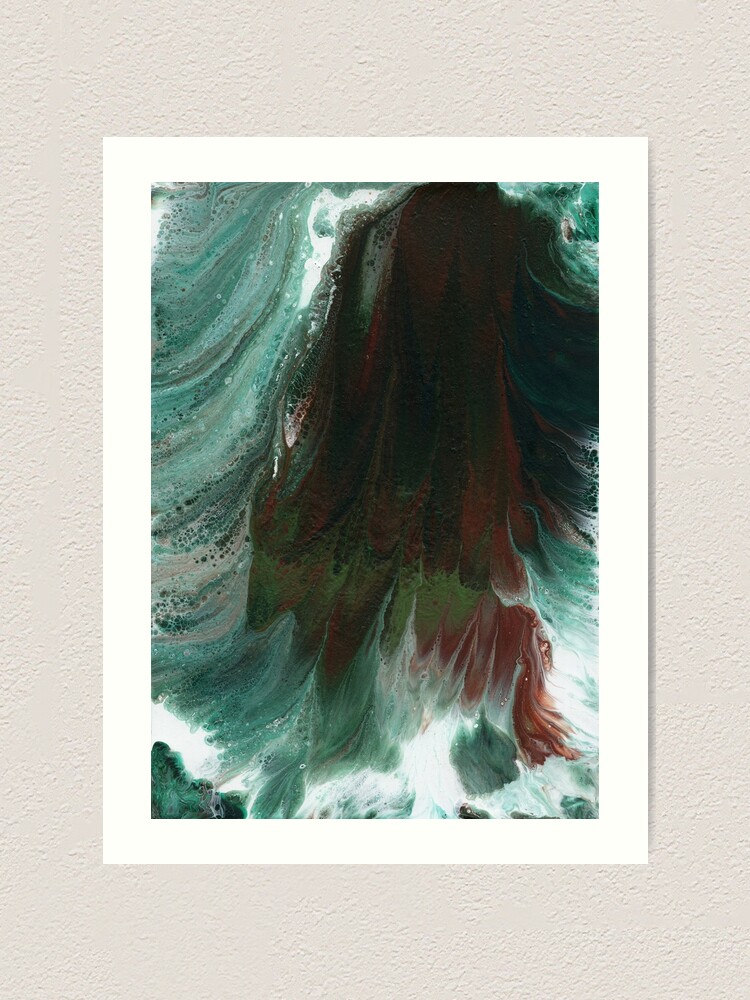 Alternate view of Surging Waves Art Print