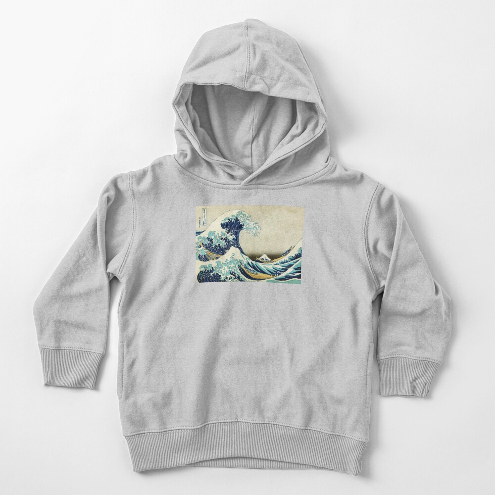 japanese waves hoodie