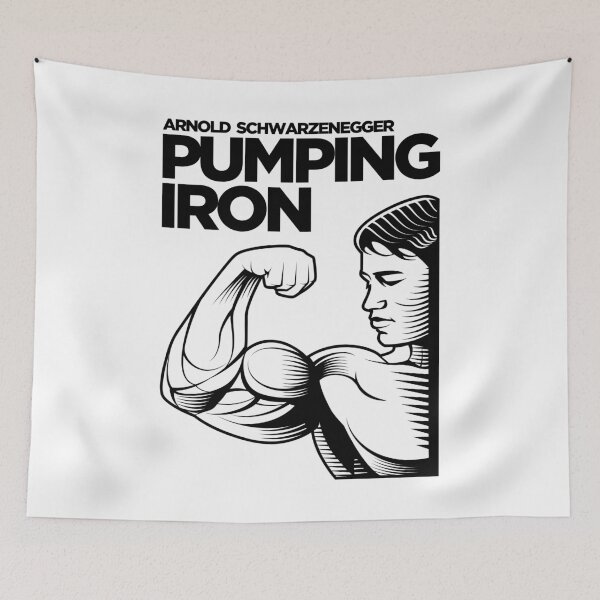 Item preview, Arnold Schwarzenegger Pumping Iron designed and sold by VectorDesigner.