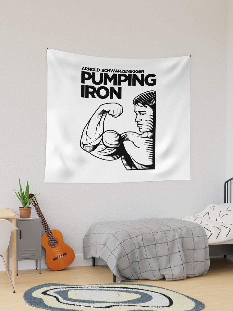 Arnold Schwarzenegger Classic Pumping Iron Duvet Cover for Sale by  VectorDesigner