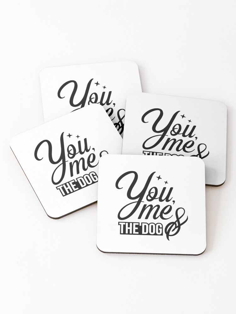 funny dog coasters