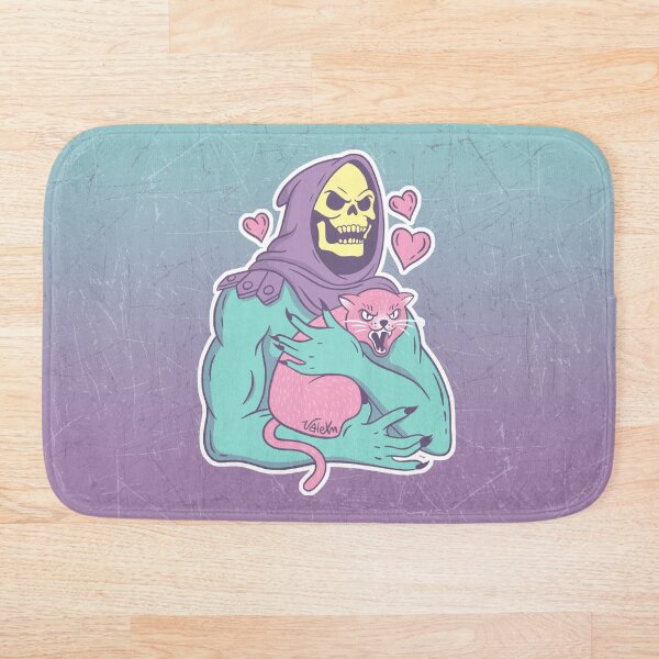Skeletor's Cat Bath Mat