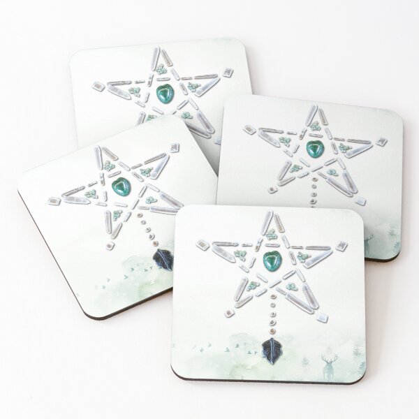 Item preview, Malachite Crystal Grid - Natures Cycles designed and sold by SpiritStone.