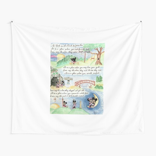 A Fork in the Road Tapestry