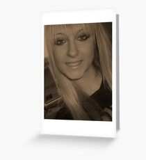 Sepia Challenge...Eilidh Greeting Card