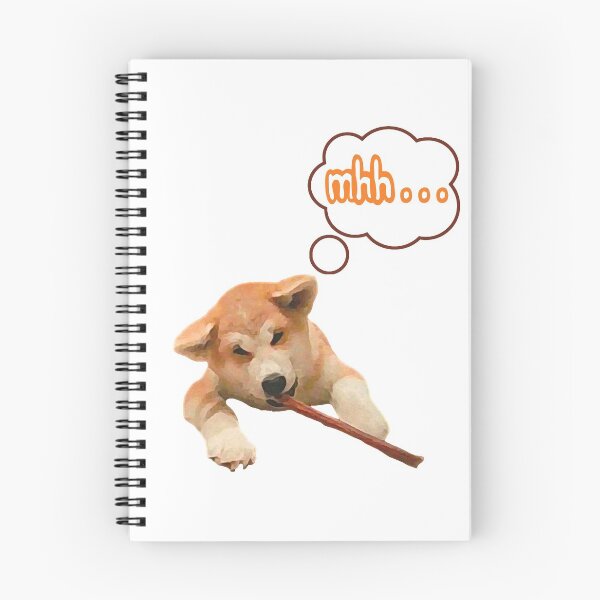 Item preview, Akita Puppy con hueso designed and sold by PatCy.
