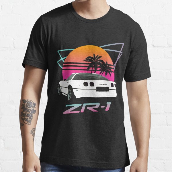 Retro 80's Chevy Corvette ZR-1 Essential T-Shirt