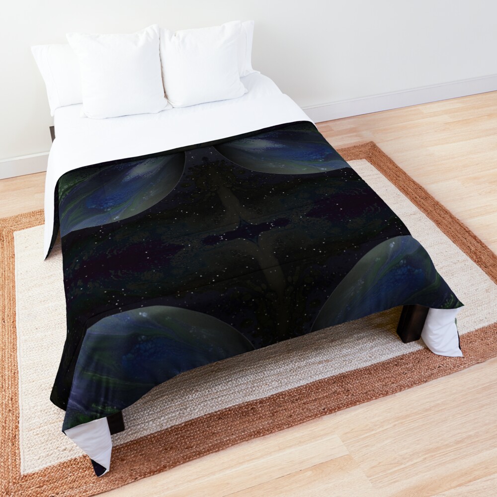 Terra Nova: planet painting Comforter