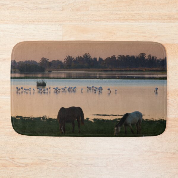 Item preview, Flamingoes at dawn, El Rocio, Parque Nacional de Doñana, Huelva, Spain designed and sold by AndrewJonesFoto.