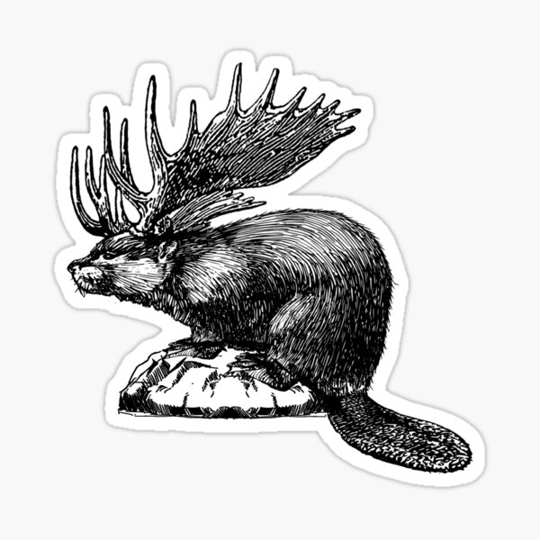 Item preview, Moose Beaver designed and sold by GUS3141592.