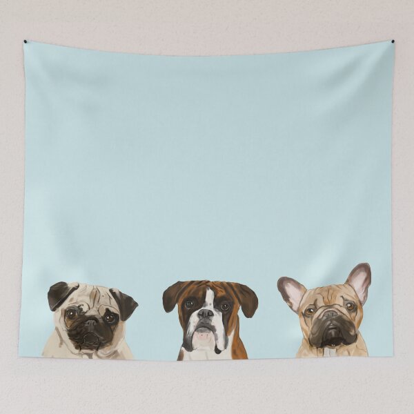 Item preview, flat-nose dogs designed and sold by undergrass.