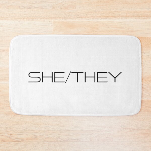 Item preview, She/They Pronouns designed and sold by Cato Woodward.