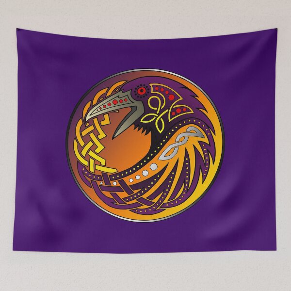Item preview, Raven Celtic Knot Work designed and sold by Teri Sherman.