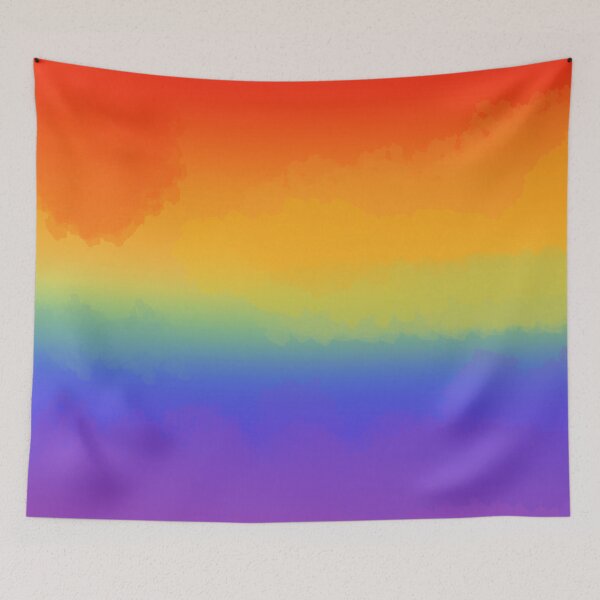 Item preview, Watercolor rainbow pride flag designed and sold by Chiara Filincieri.