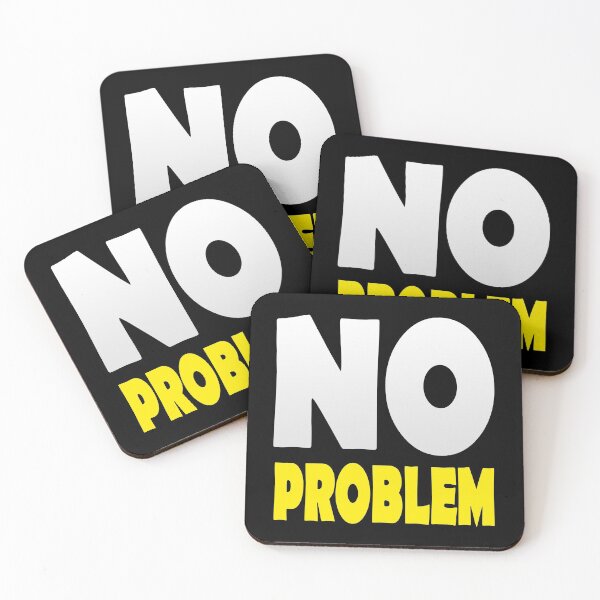 Item preview, No Problem (Black) designed and sold by SassyClassyMe.