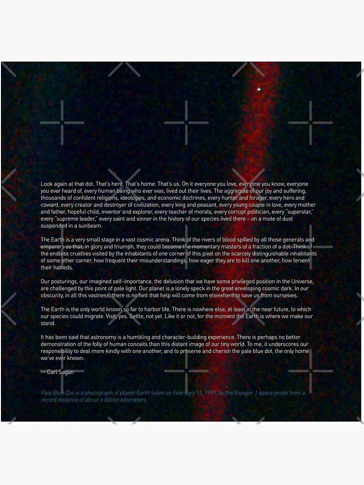 Pale Blue Dot — Voyager 1 & Carl Sagan quote ⛔ HQ-quality by SynthWave1950