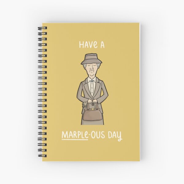 Have a Marple-ous Day Spiral Notebook